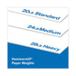 Hammermill Fore Multipurpose Print Paper 96 Bright 24 Lb Bond Weight 8.5 X 11 White 500 Sheets/ream 10 Reams/carton - School Supplies -