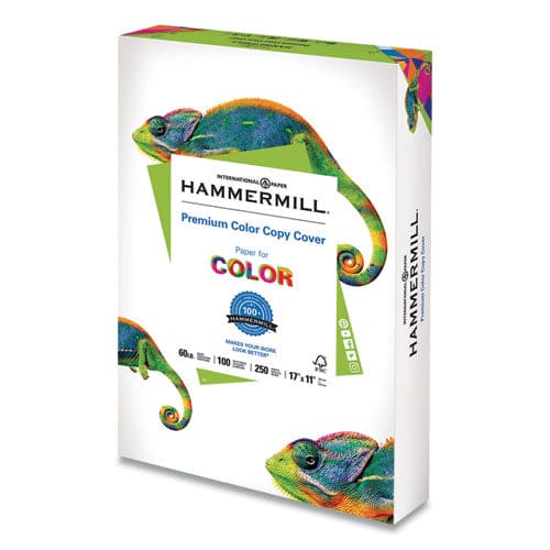 Hammermill Premium Color Copy Cover 100 Bright 60 Lb Cover Weight 8.5 X 11 250/pack - Office - Hammermill®