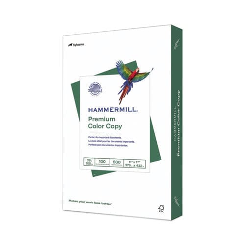 Hammermill Premium Color Copy Print Paper 100 Bright 28 Lb Bond Weight 11 X 17 Photo White 500/ream - School Supplies - Hammermill®