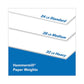 Hammermill Premium Multipurpose Print Paper 97 Bright 20 Lb Bond Weight 8.5 X 11 White 500 Sheets/ream 10 Reams/carton - School Supplies -