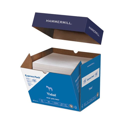 Hammermill Tidal Print Paper Express Pack 92 Bright 20 Lb Bond Weight 8.5 X 11 White 2,500 Sheets/carton - School Supplies - Hammermill®