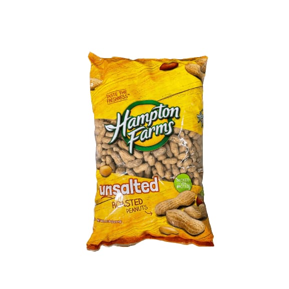 Hampton Farms Hampton Farms unsalted Roasted Peanuts, 5 lbs.