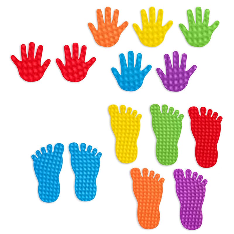 Hand And Foot Mark Set - Playground Equipment - Learning Advantage