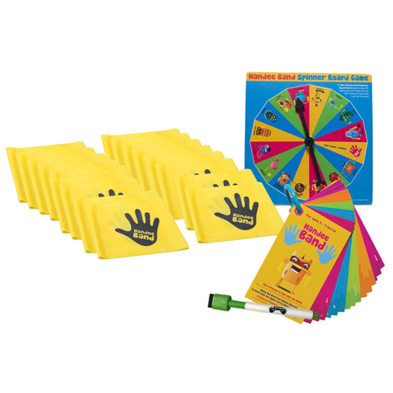 Handee Band Teacher Ring Card Pack 20 Bands - Physical Fitness - Handee Band