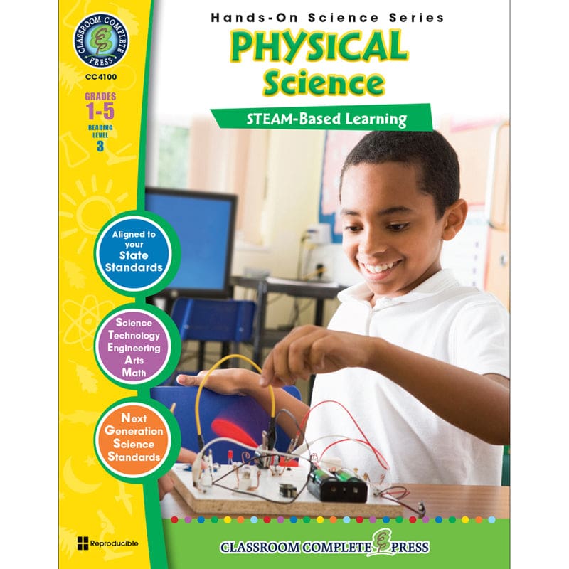 Hands On Science Physical Science Steam Based Learning (Pack of 2) - Physical Science - Classroom Complete Press