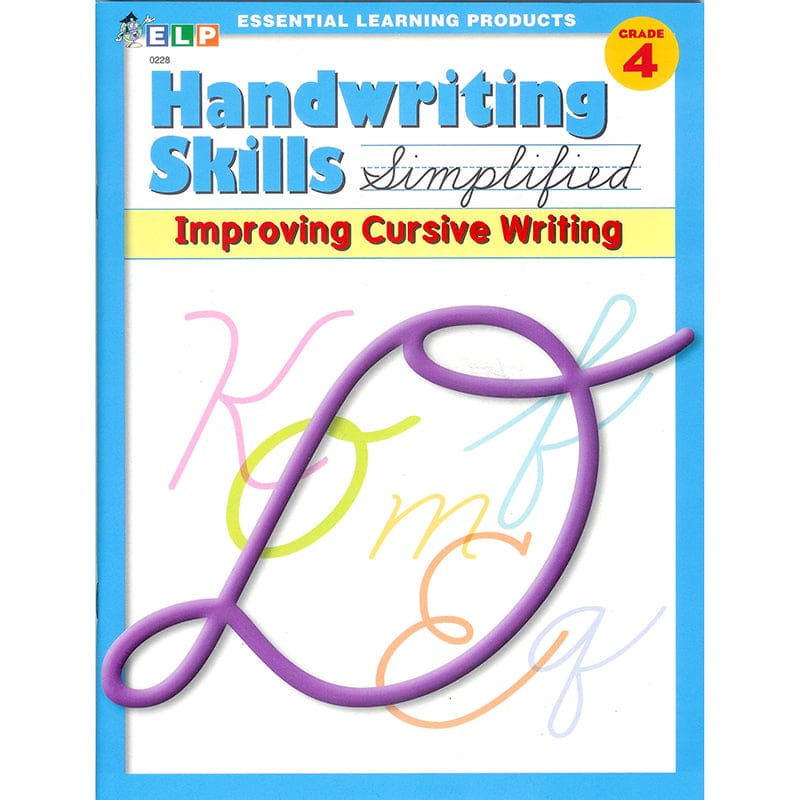 Handwriting Skills Simplified Improving Cursive (Pack of 6) - Handwriting Skills - Primary Concepts Inc