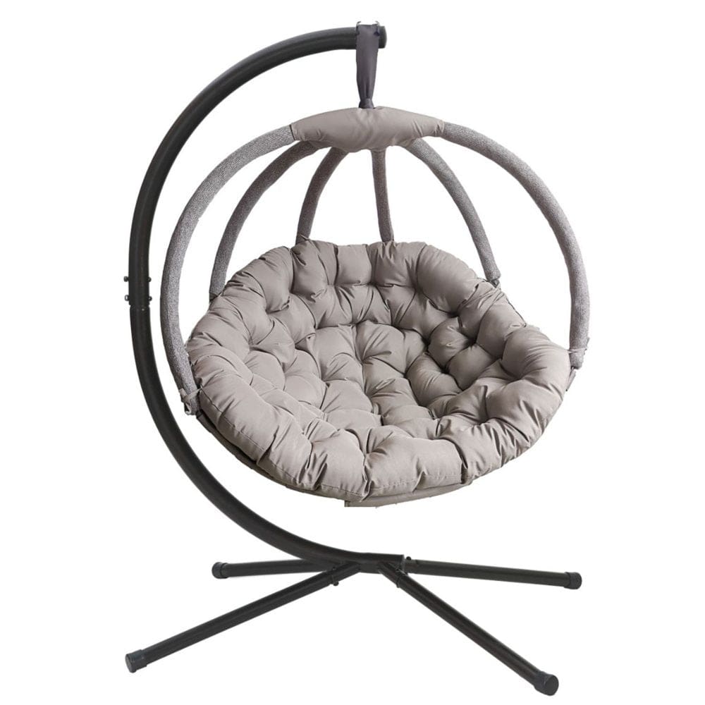 Hanging Ball Chair (Overland Sand) - Outdoor Decorative Accents - Hanging