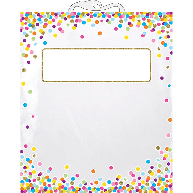 Hanging Storage Bag Confetti Pattrn (Pack of 12) - Storage - Ashley Productions