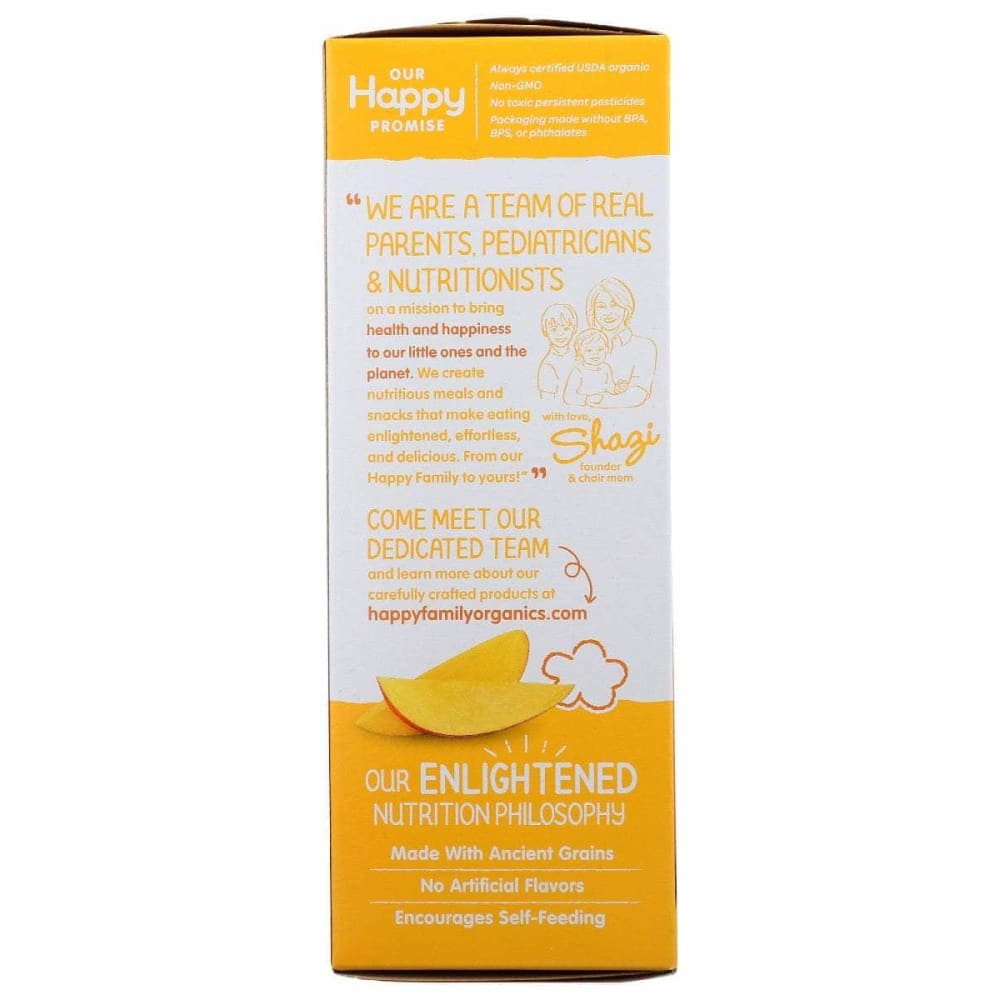 HAPPY BABY Happy Baby Cracker Teethr Mngo Pmpkn, 1.7 Oz