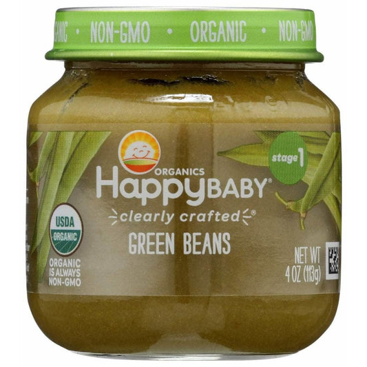 HAPPY BABY Happy Baby Stage 1 Green Bean, 4 Oz
