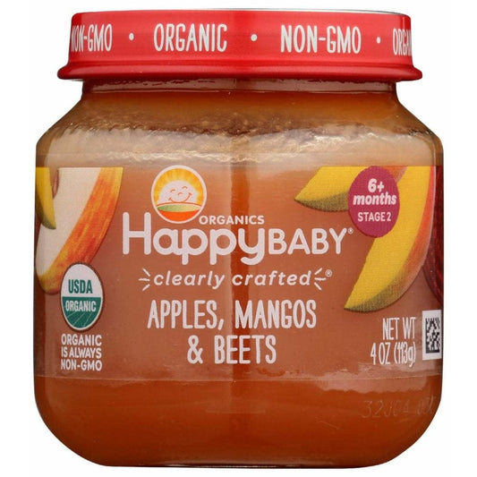 HAPPY BABY Happy Baby Stage 2 Apple Mango Beet, 4 Oz