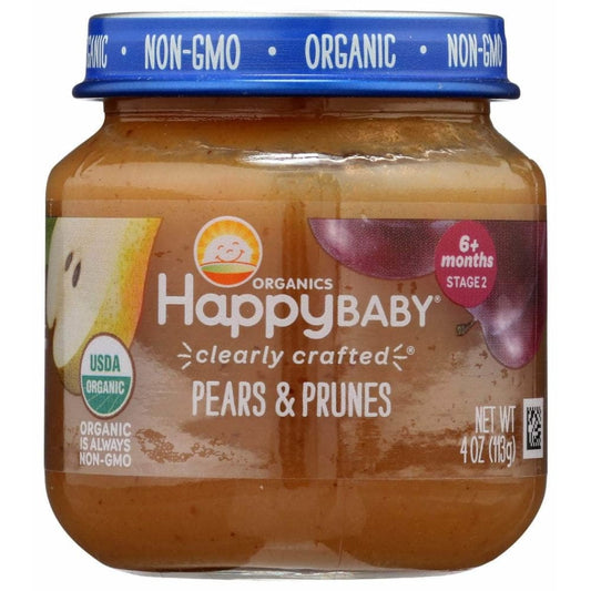 HAPPY BABY Happy Baby Stage 2 Pear And Prune, 4 Oz
