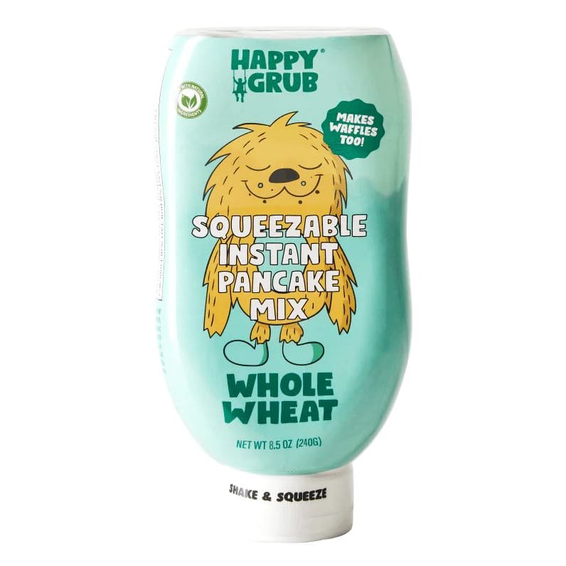 HAPPY GRUB: Whole Wheat Instant Pancake Mix 9.5 oz - Grocery > Cooking & Baking > Baking Ingredients - HAPPY GRUB