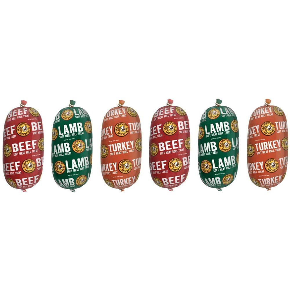 Happy Howie Dog Beef Roll 12Oz - Pet Supplies - Happy Howie