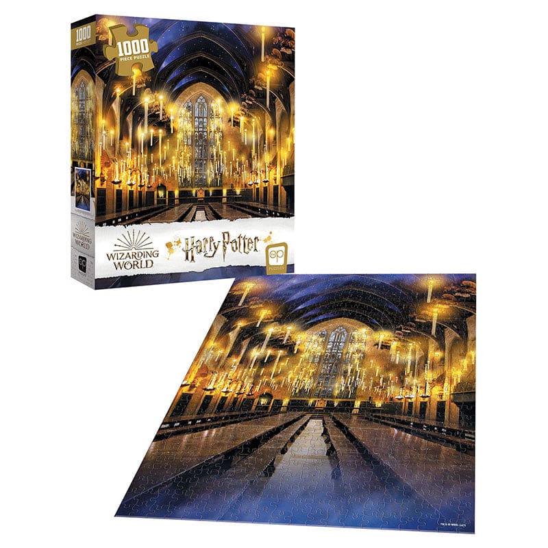 Harry Potter Great Hall Puzzle 1000Pc (Pack of 2) - Puzzles - Usaopoly Inc