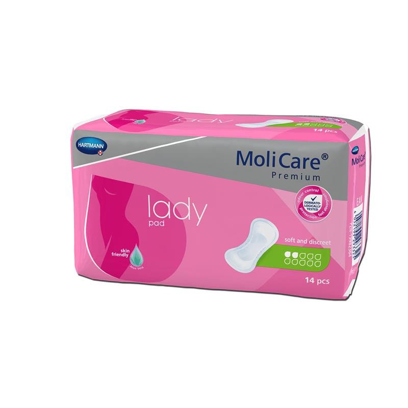Hartmann Molicare Bladder Pad Mini 10.5 X 4.5 Case of 18 - Incontinence >> Liners and Pads - Hartmann