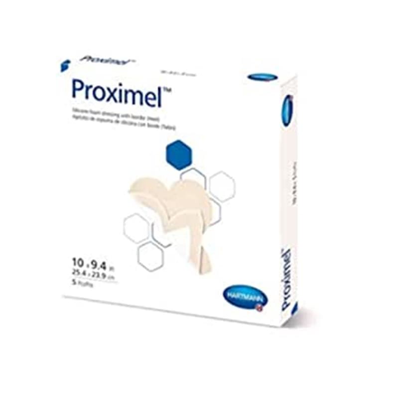 Hartmann Proximel Silicone With Border Heel Dressing Box of 5 - Wound Care >> Advanced Wound Care >> Silicone - Hartmann