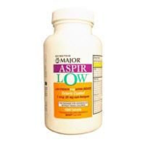 Harvard Drug Aspirin Low Dose 81Mg Ec B1000 Box of OTTLE - Over the Counter >> Pain Relief - Harvard Drug