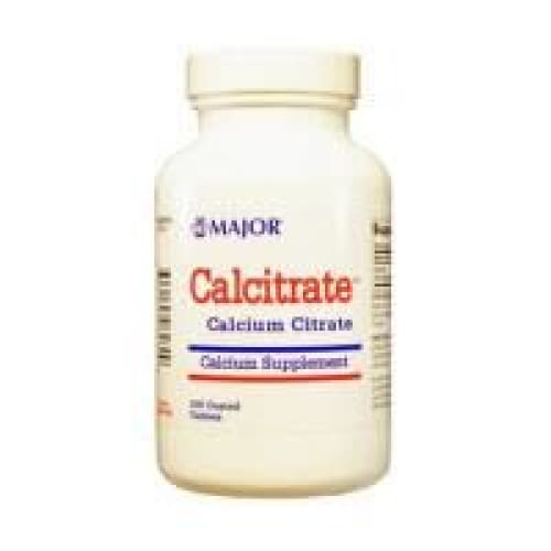 Harvard Drug Calcitrate 200Mg Box of 100 (Pack of 3) - Over the Counter >> Vitamins and Minerals - Harvard Drug