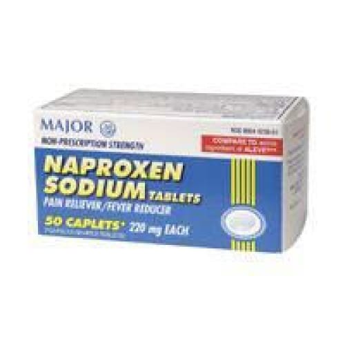 Harvard Drug Naproxen Sodium 220Mg (Aleve) Box of T50 (Pack of 3) - Over the Counter >> Pain Relief - Harvard Drug