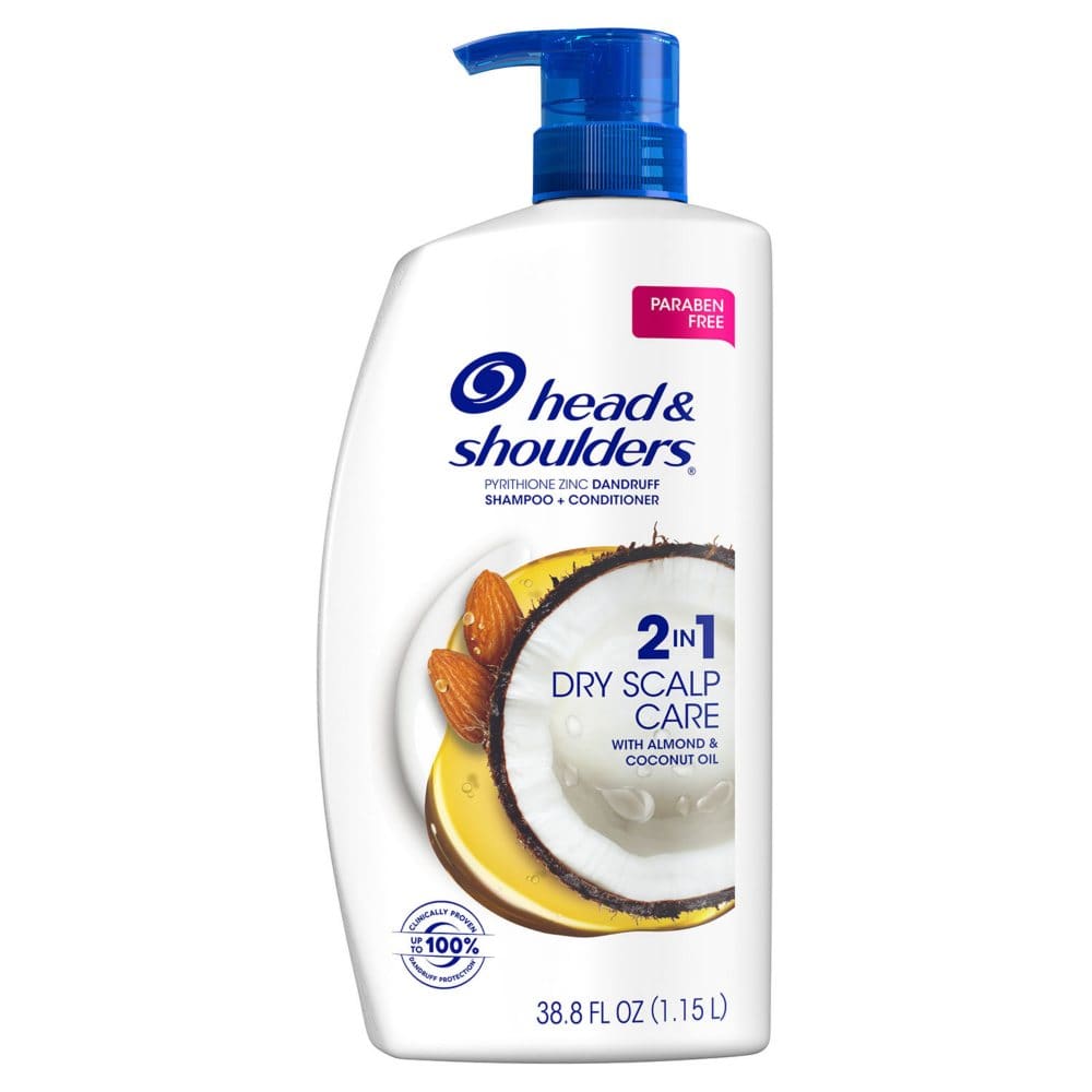 Head & Shoulders 2-in-1 Dry Scalp Care Shampo and Conditioner (38.8 fl. oz.) - Shampoo & Conditioner - Head & Shoulders