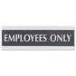 Headline Sign Century Series Office Sign Employees Must Wash Hands 9 X 3 - Office - Headline® Sign