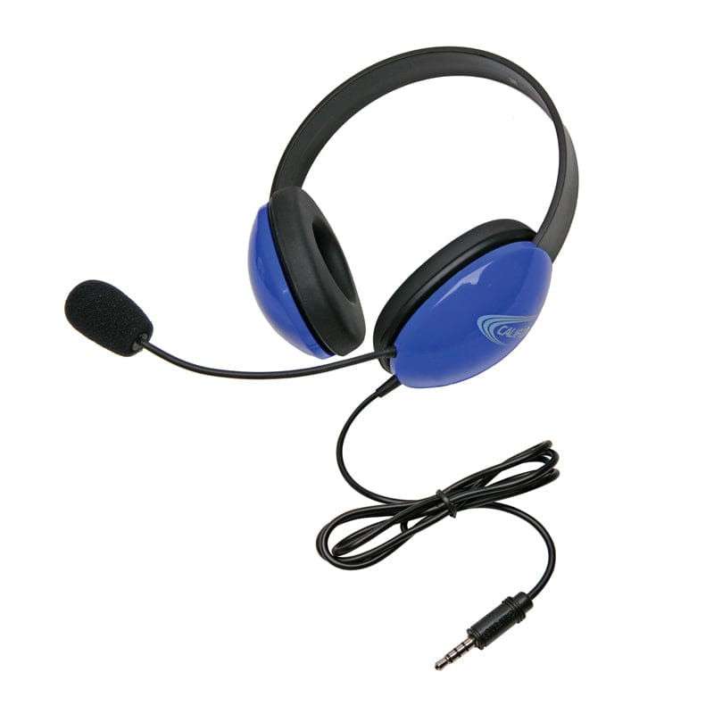 Headsets with Single 35Mm Plugs Blue Listening 1St - Headphones - Califone International