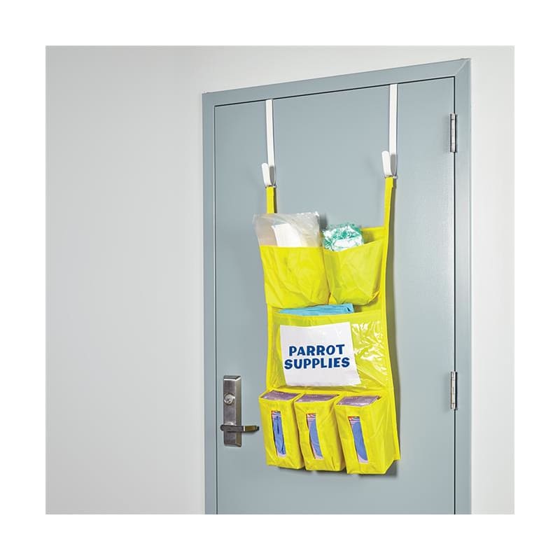 Health Care Logistics Personal Protection Door Caddy 6 Pocket - Nursing Supplies >> Nursing Misc - Health Care Logistics