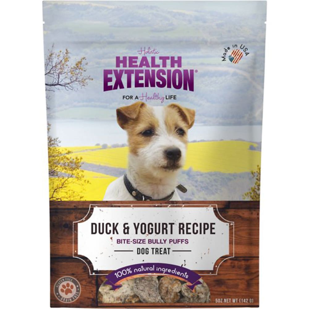 Health Extension Bully Puffs Duck 5oz - Pet Supplies - Health Extension