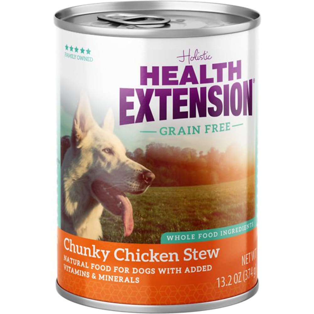 Health Extension Chunky Chicken Stew 12.5 oz (case of 12) - Pet Supplies - Health Extension