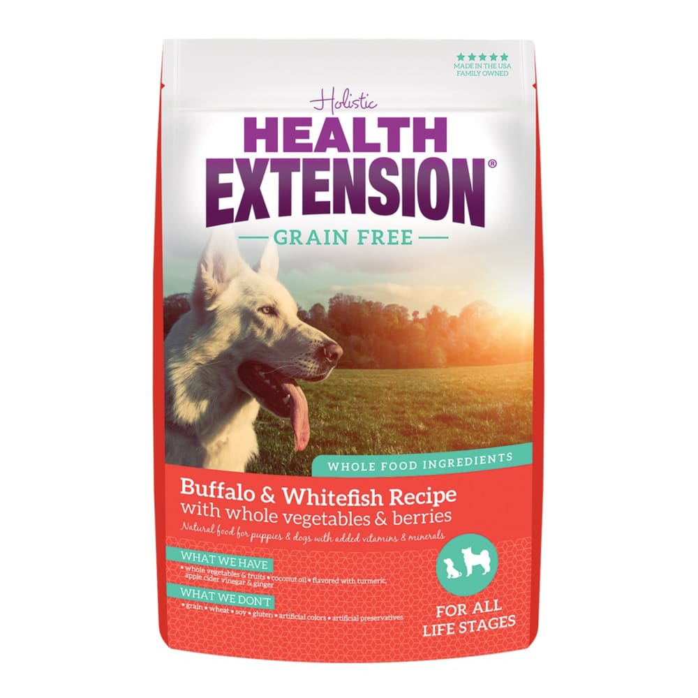 Health Extension Grain Free ~ Buffalo and Whitefish 10lb - Pet Supplies - Health Extension