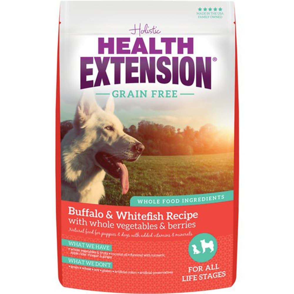 Health Extension Grain Free ~ Buffalo and Whitefish 1lb - Pet Supplies - Health Extension