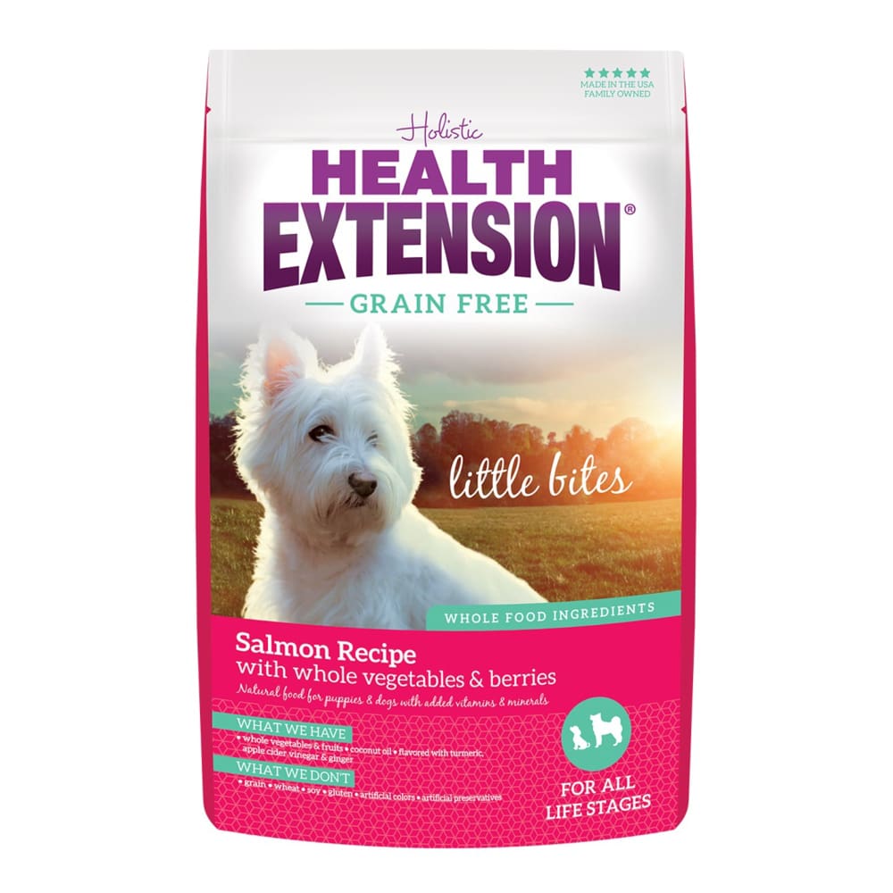 Health Extension Grain Free ~ Little Bites ~ Salmon 12lb - Pet Supplies - Health Extension