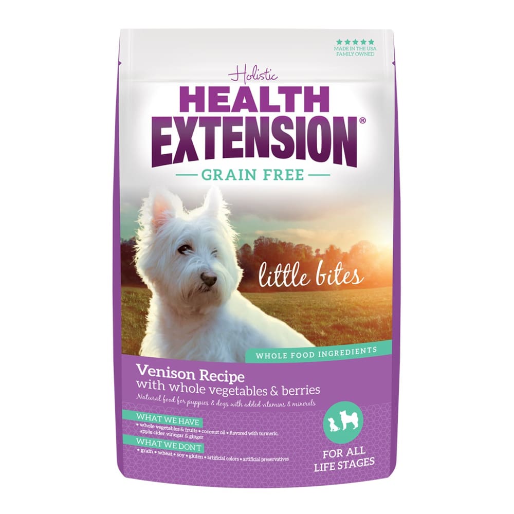Health Extension Grain Free ~ Little Bites ~ Venison 3.5lb - Pet Supplies - Health Extension