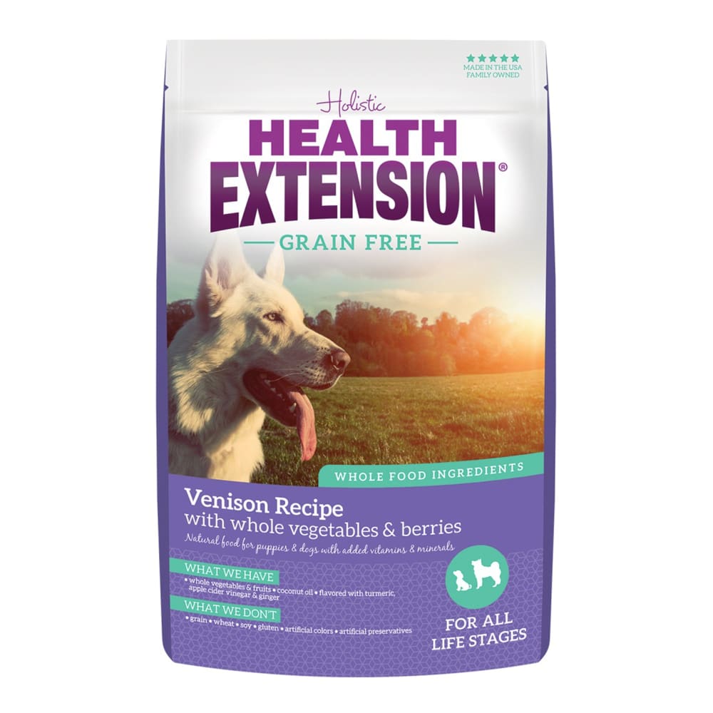 Health Extension Grain Free ~ Venison 23.5lb - Pet Supplies - Health Extension