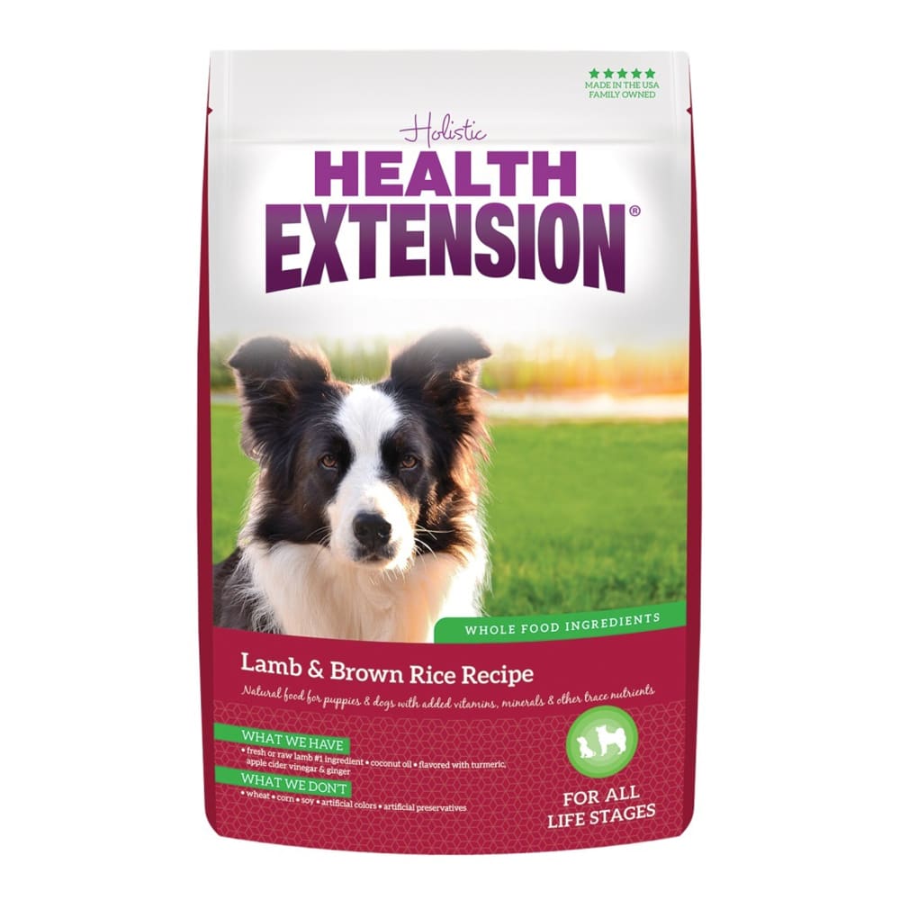 Health Extension Lamb and Brown Rice 15lb - Pet Supplies - Health Extension