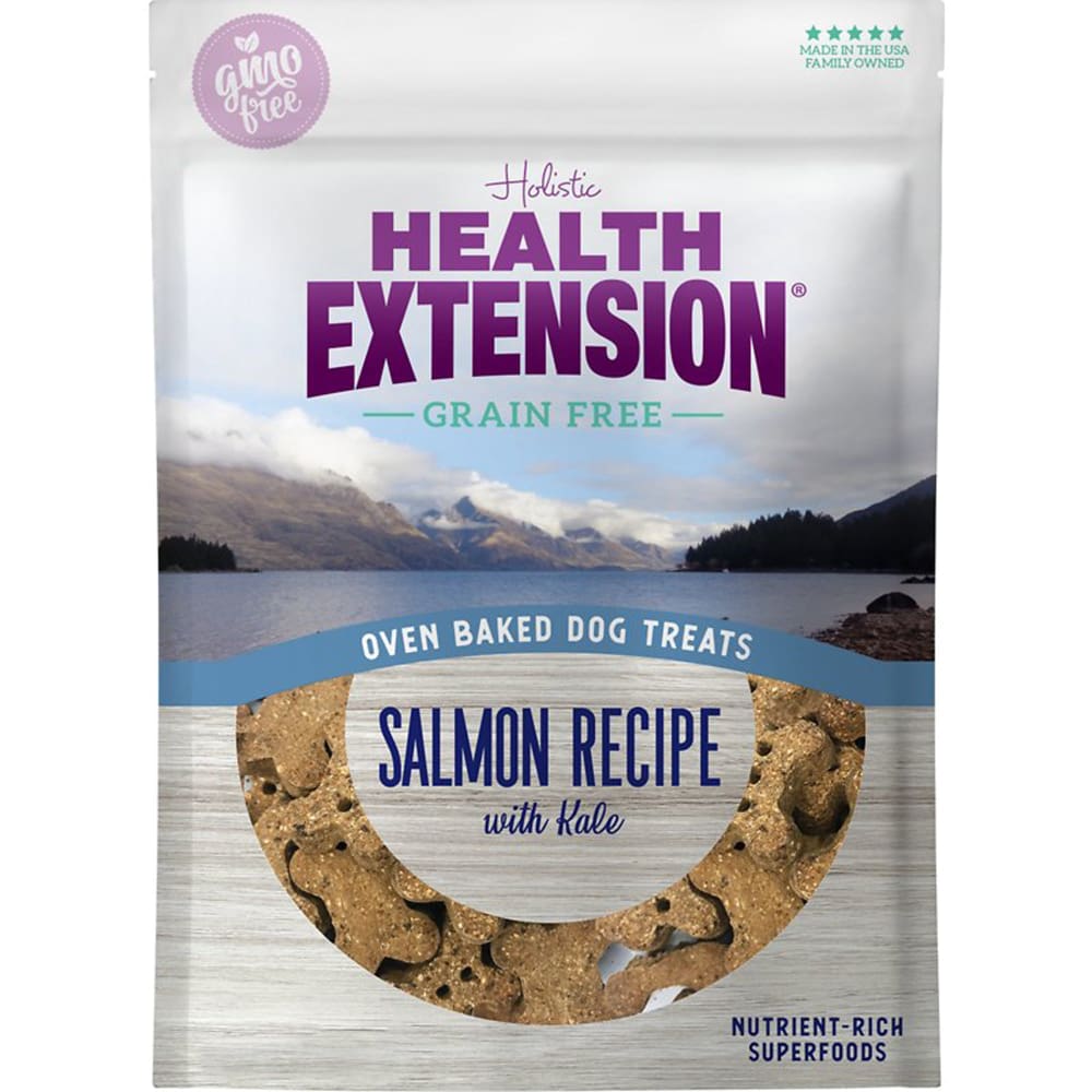 Health Extension Oven Baked Treats - Salmon with Kale 2.25lb - Pet Supplies - Health Extension