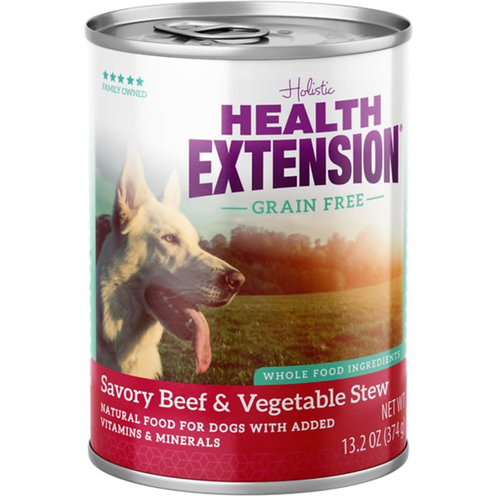 Health Extension Savory Beef Stew 12.5 oz (case of 12) - Pet Supplies - Health Extension