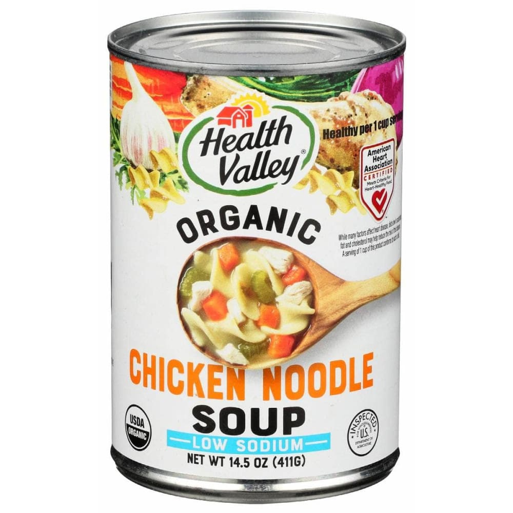 HEALTH VALLEY HEALTH VALLEY Organic Chicken Noodle Soup Low Sodium, 15 oz