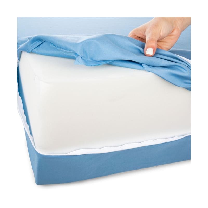 HealthSmart Bed Wedge Foam 7 X 24 X 24 Blue - Body Positioning and Pressure Relief >> Wedges - HealthSmart
