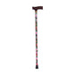HealthSmart Cane Derby Handle Adj 7/8In Floral - Durable Medical Equipment >> Walking Aids - HealthSmart