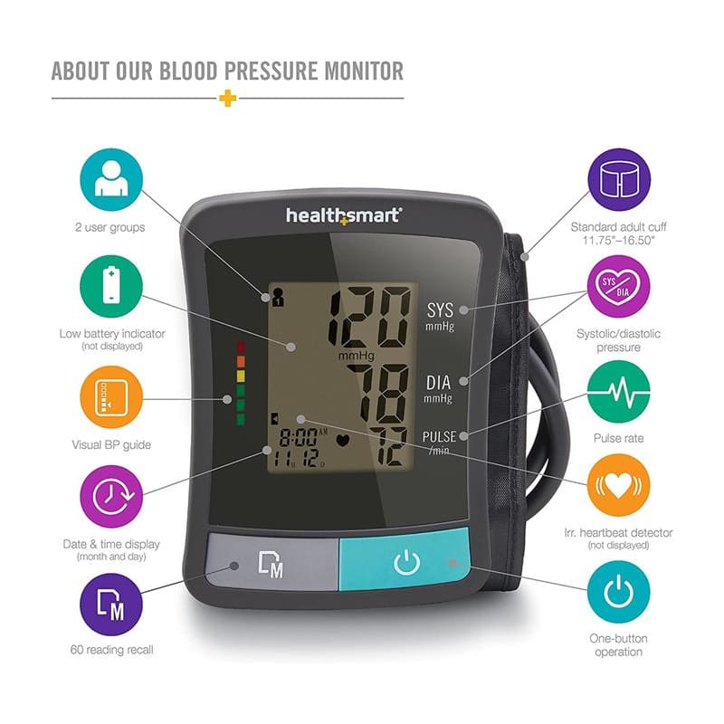 HealthSmart Standard Auto Digital Bp Monitor - Item Detail - HealthSmart
