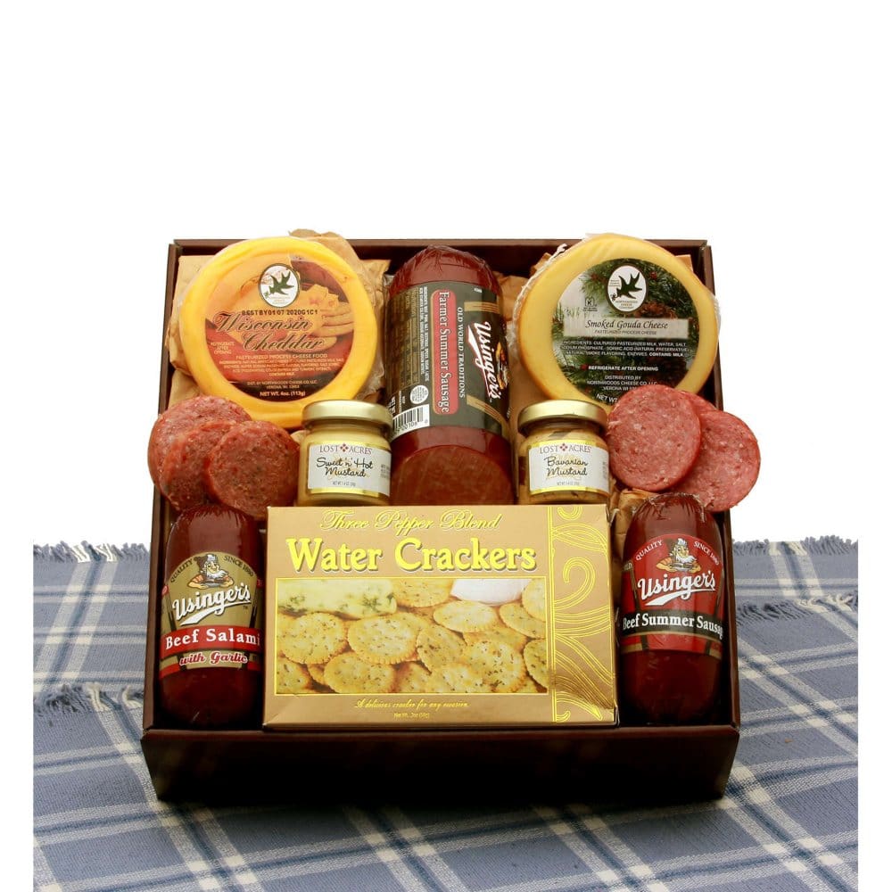 Hearty Favorites Meat and Cheese Sampler - Salty & Savory - Hearty Favorites