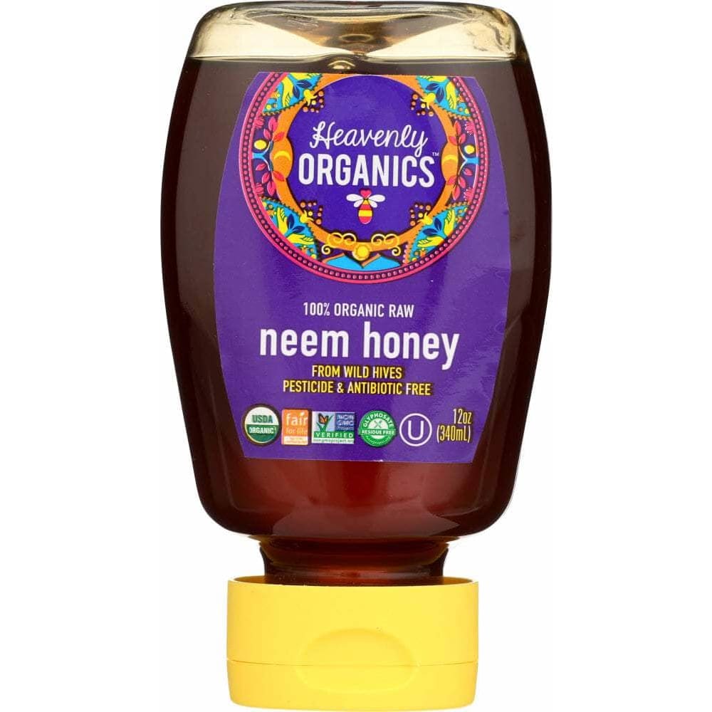 Heavenly Organics Heavenly Organics Neem Honey Squeeze Bottle, 12 oz