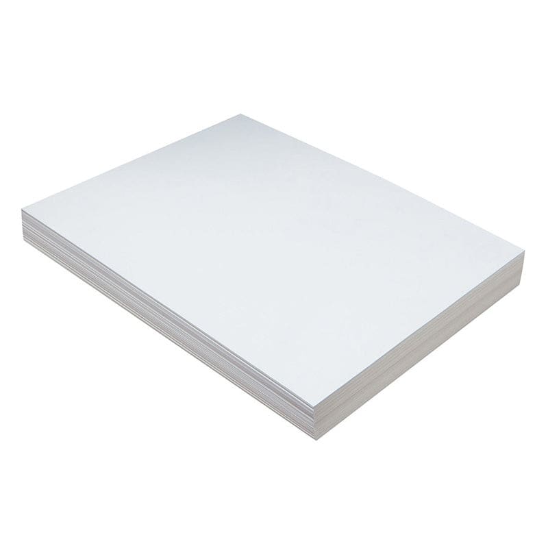 Heavy Weight Tagboard 9 X 12 White 100Shts (Pack of 6) - Tag Board - Dixon Ticonderoga Co - Pacon