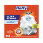 Hefty Ultra Strong Tall Kitchen And Trash Bags 13 Gal 0.9 Mil 23.75 X 24.88 White 110/box - Janitorial & Sanitation - Hefty®