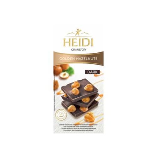 Heidi Grand’or Dark Chocolate With Golden Hazelnuts 3.53 oz (100 g) - Heidi