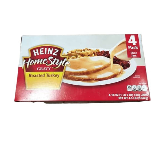 Heinz Homestyle Roasted Turkey Gravy 18 oz Jar (Pack of 4) - ShelHealth.Com