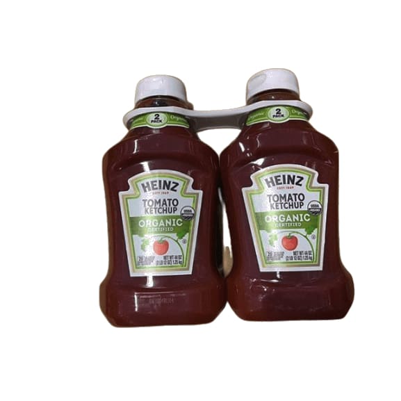 Heinz Organic Tomato Ketchup 44oz Bottle (Pack of 2) - ShelHealth.Com