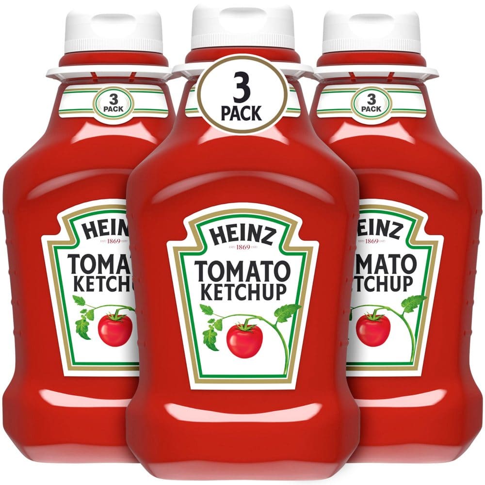 Heinz Original Tomato Ketchup Bottles (44 oz. 3 pk.) - Condiments Oils & Sauces - Heinz Original